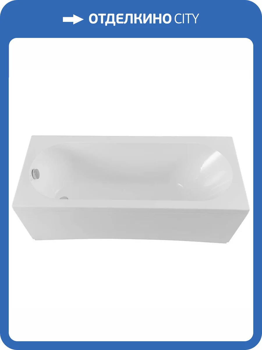 Акриловая ванна Aquanet Lotos 330873 165x70 с каркасом фото 15