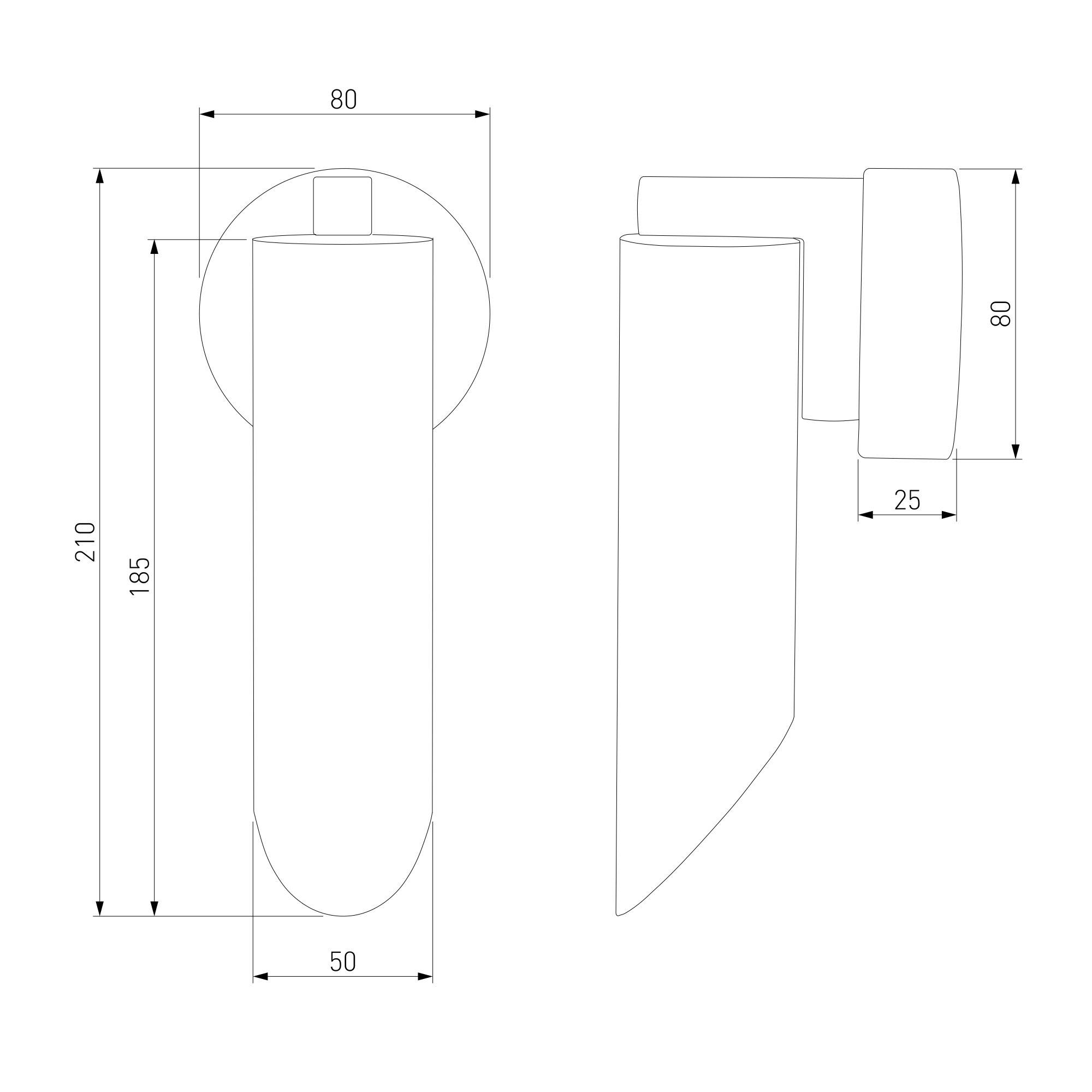 Настенный светильник Eurosvet Wing 40037/1 черный жемчуг фото 3