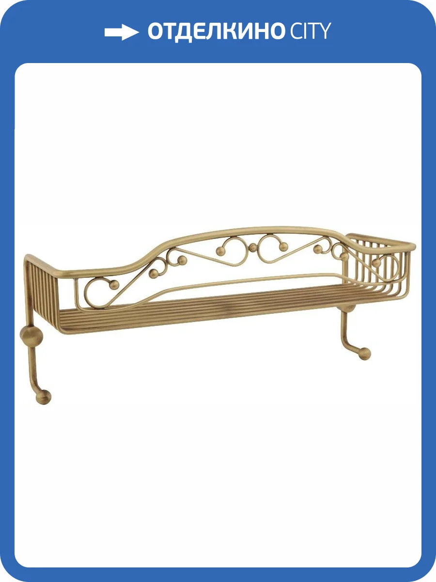 Полка Migliore Complementi 22024 бронза фото 3