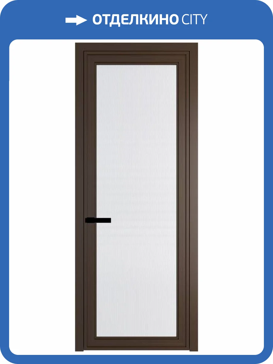 Межкомнатная дверь Profil Doors 1 AGP цвет профиля Деорэ, стекло безопасное 6 мм мору белый 800x2000 фото 2