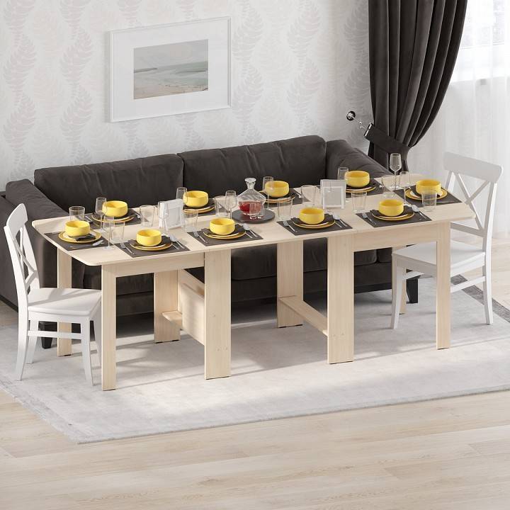 Стол-книжка МФ Jazz СТК 7М СТК-7М Дуб молочный фото 2