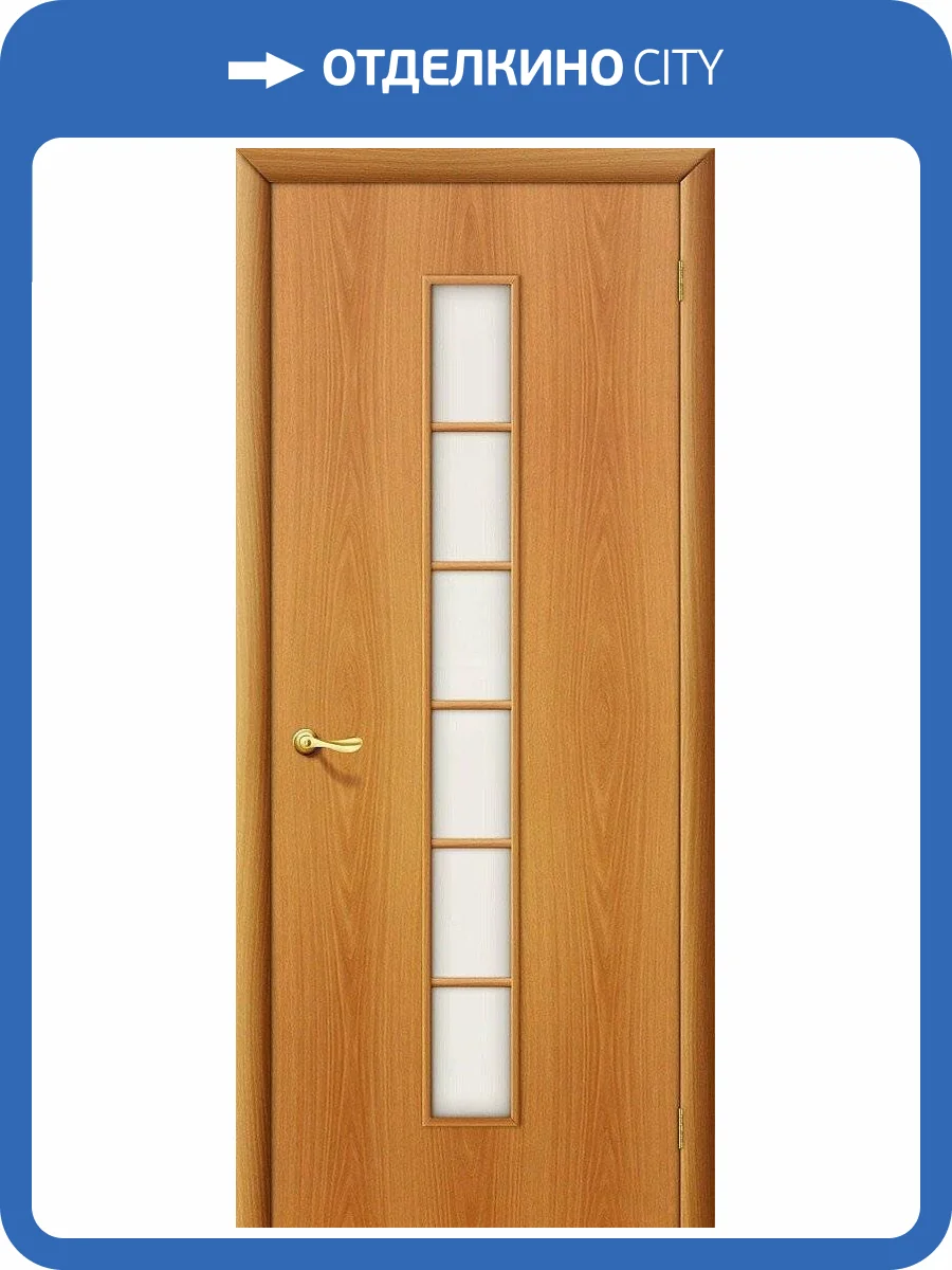 Межкомнатная дверь Bravo 010-0307 2С Л-12 МиланОрех 2000x700 фото 2
