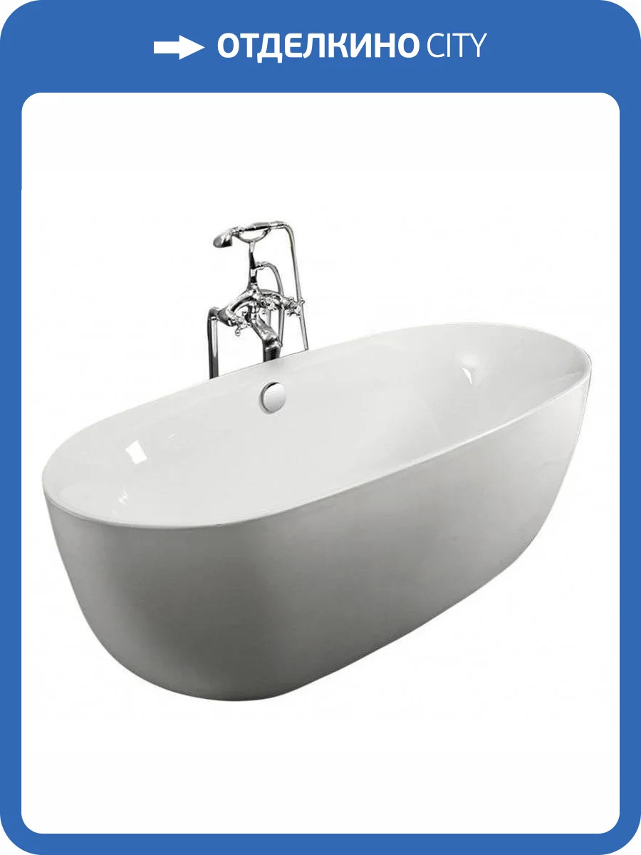 Акриловая ванна Esbano Rome ESVAROME 170x80 фото 4