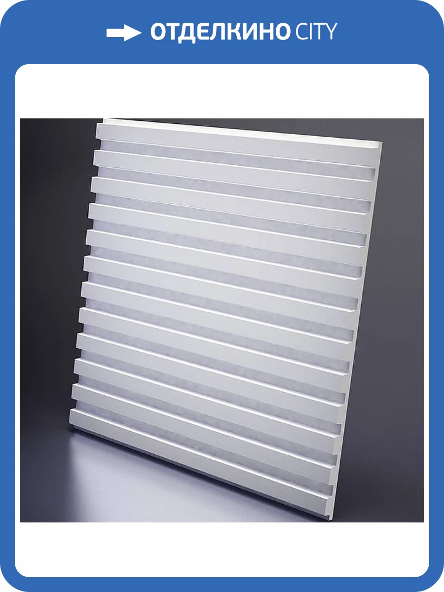 Гипсовая 3D панель Artpole Paraline M-0030 600x600 фото 5