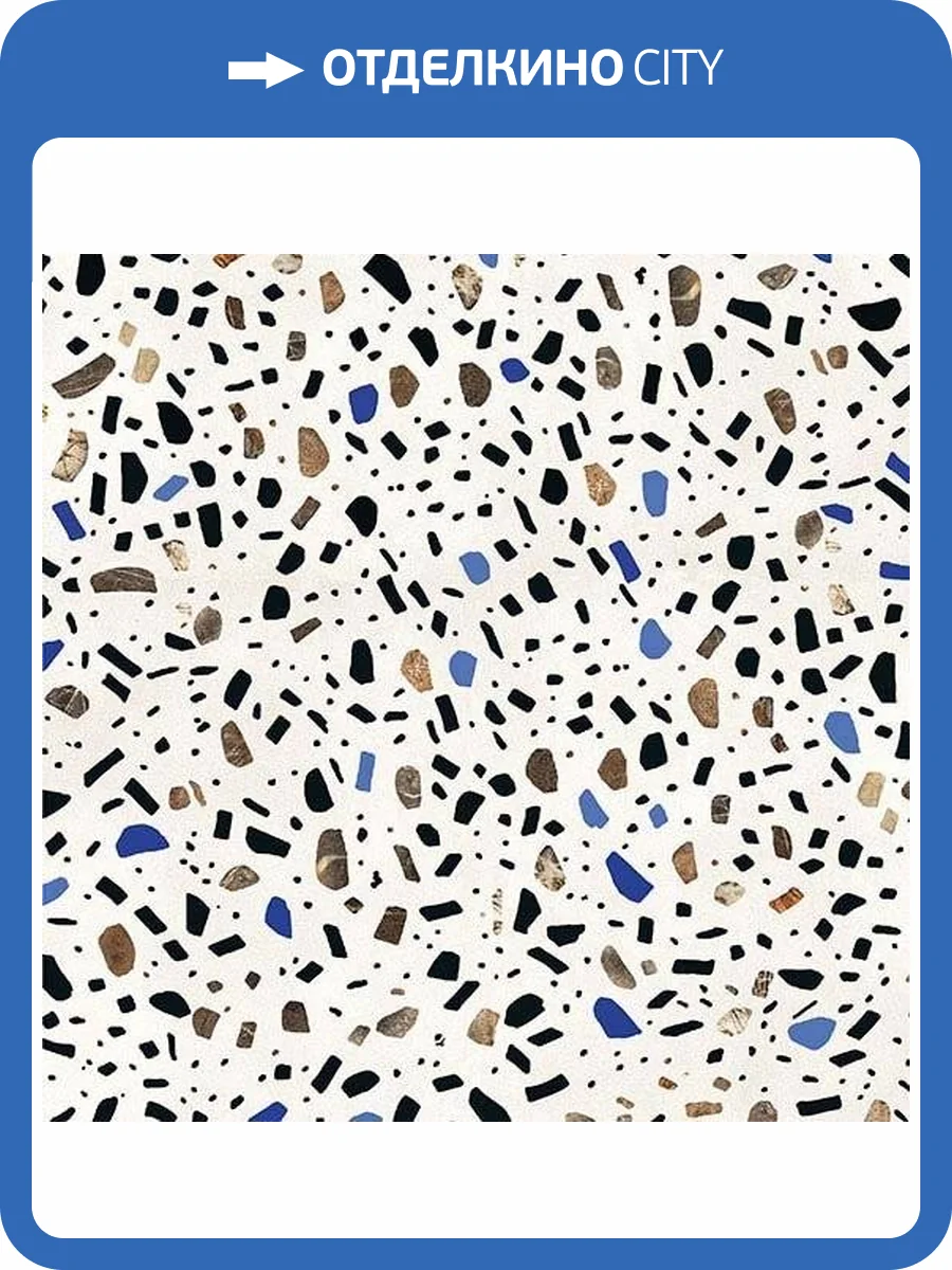 Керамогранит Fioranese Ghiaia GH601R Bianco Nat 60x60 фото 3