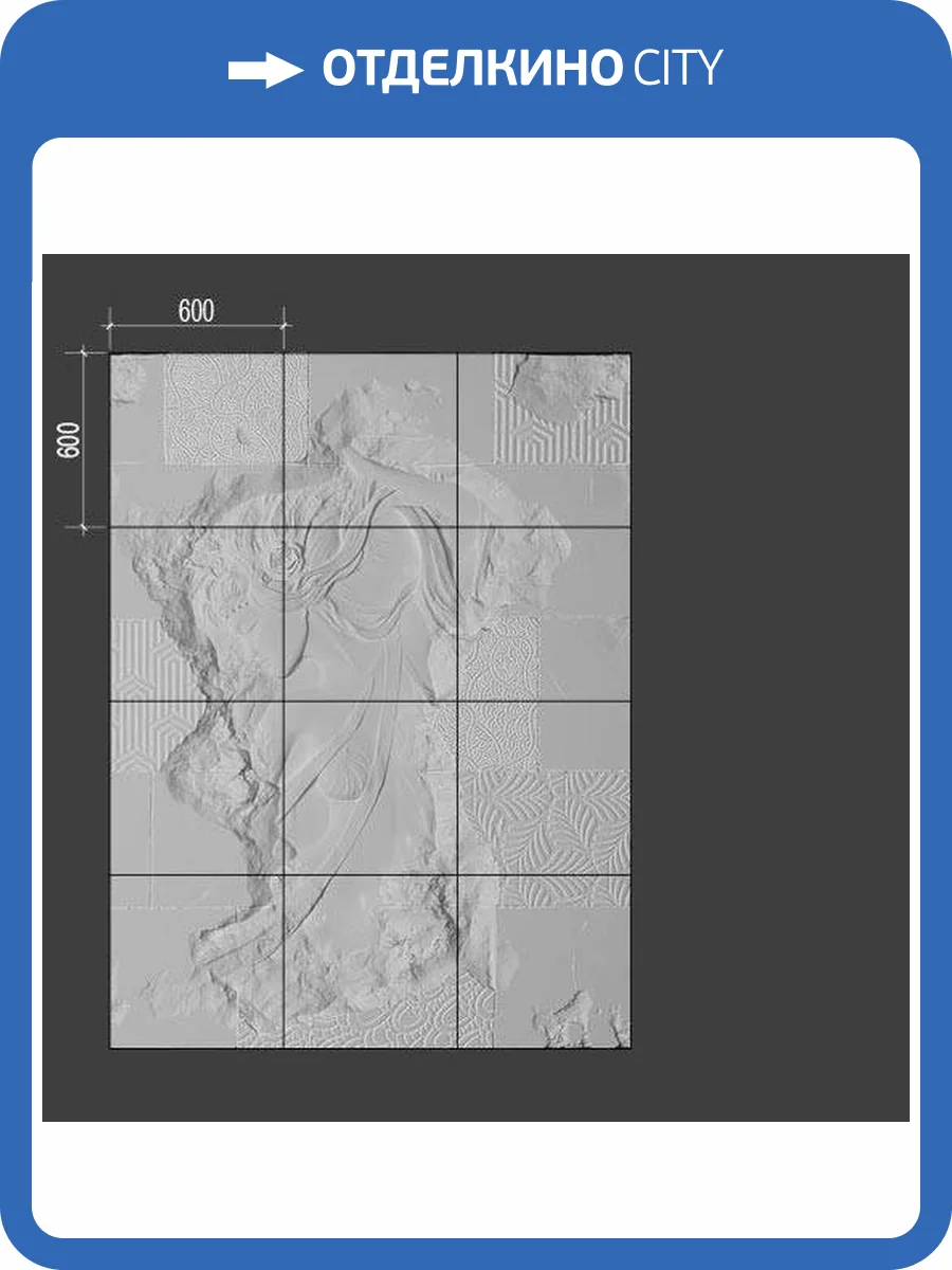 Барельеф Deco Line В-88 Zoe фото 3