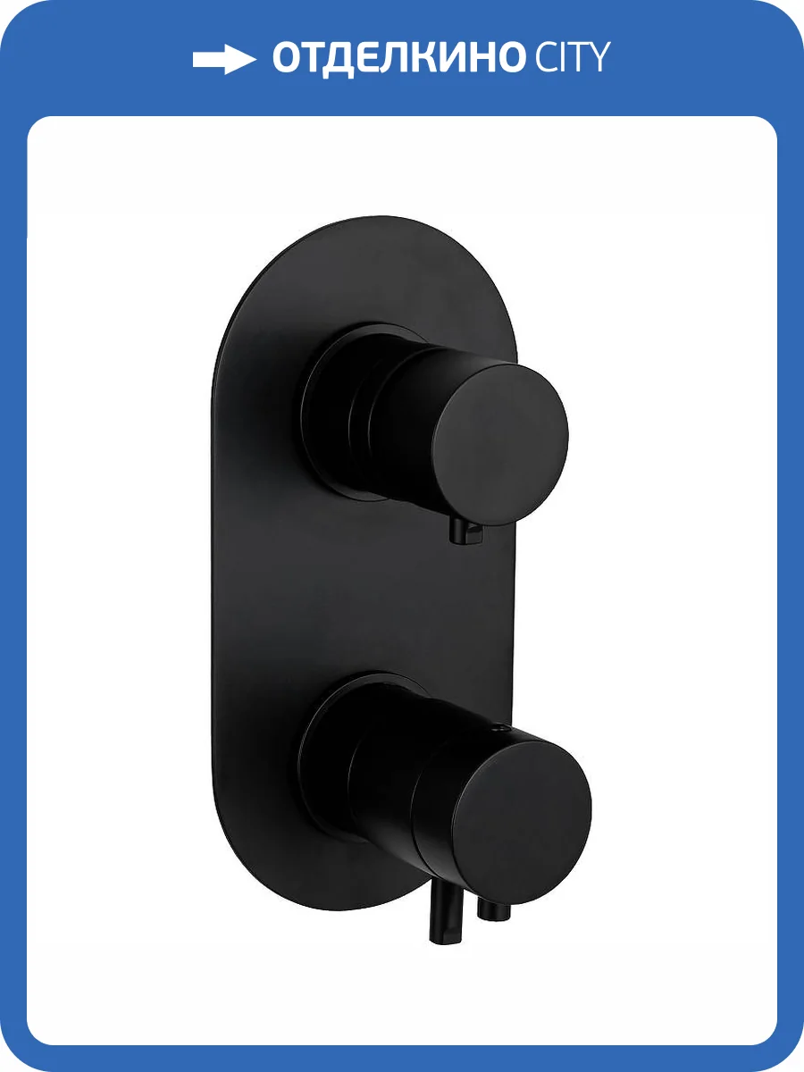 Смеситель для душа Remer Elegance NT92KBNO черный матовый фото 4