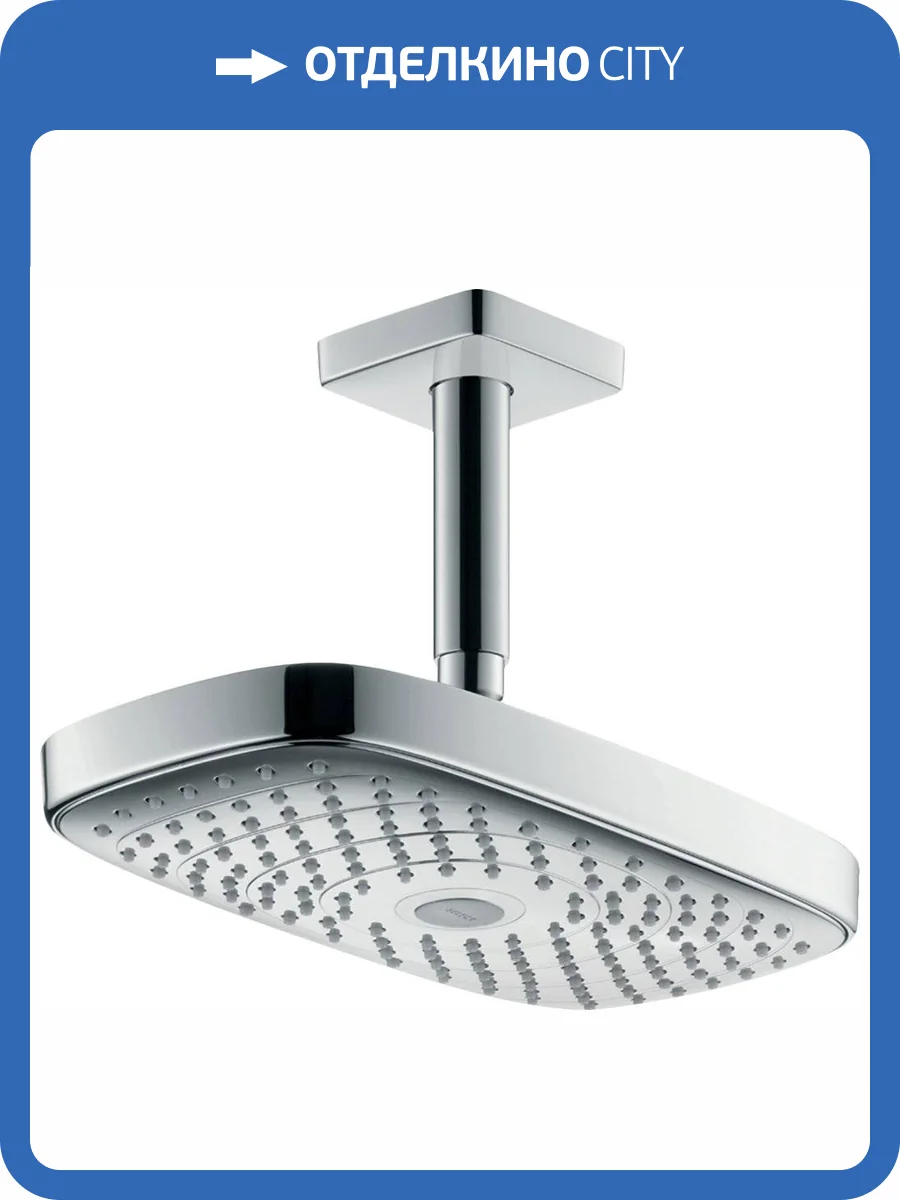 Верхний душ Hansgrohe Raindance 26608000 Select E 300 2jet, хром фото 10