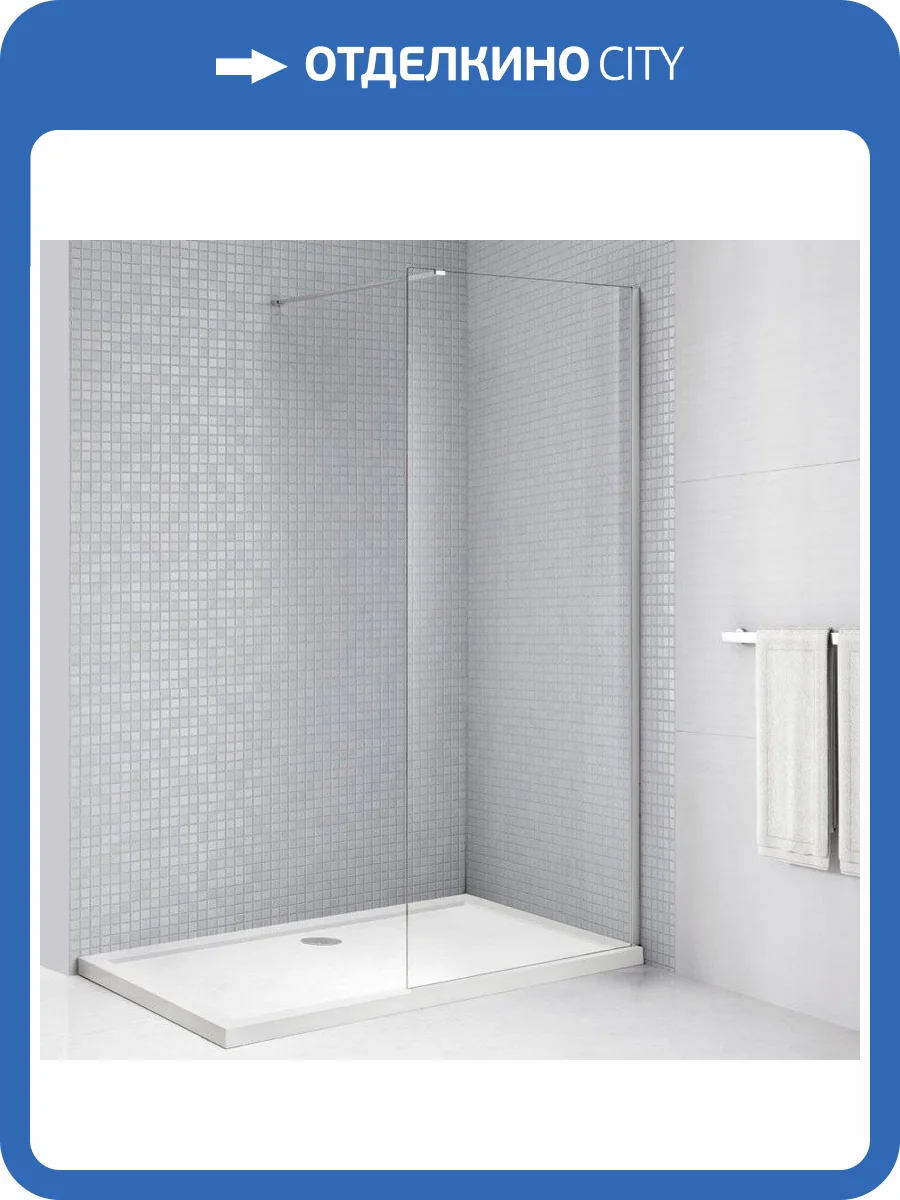 Душевая перегородка Cezares Liberta-L-1-80-C-Cr фото 5