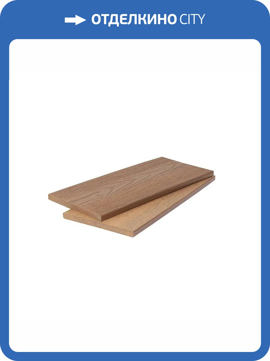 Универсальная доска Polivan Group Denpasar (Денпасар) ДПК 3D (Текстура дерева) Песочный 2900x140x11 фото 2