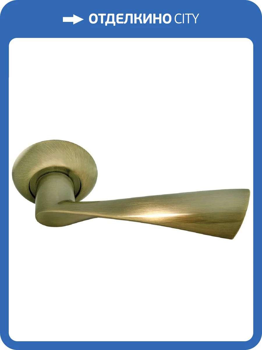 Дверная ручка Rucetti RAP 1 AB античная бронза фото 2
