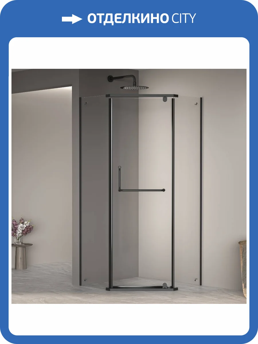 Душевой уголок RGW Passage PA-081B 35088122-14 черный фото 3