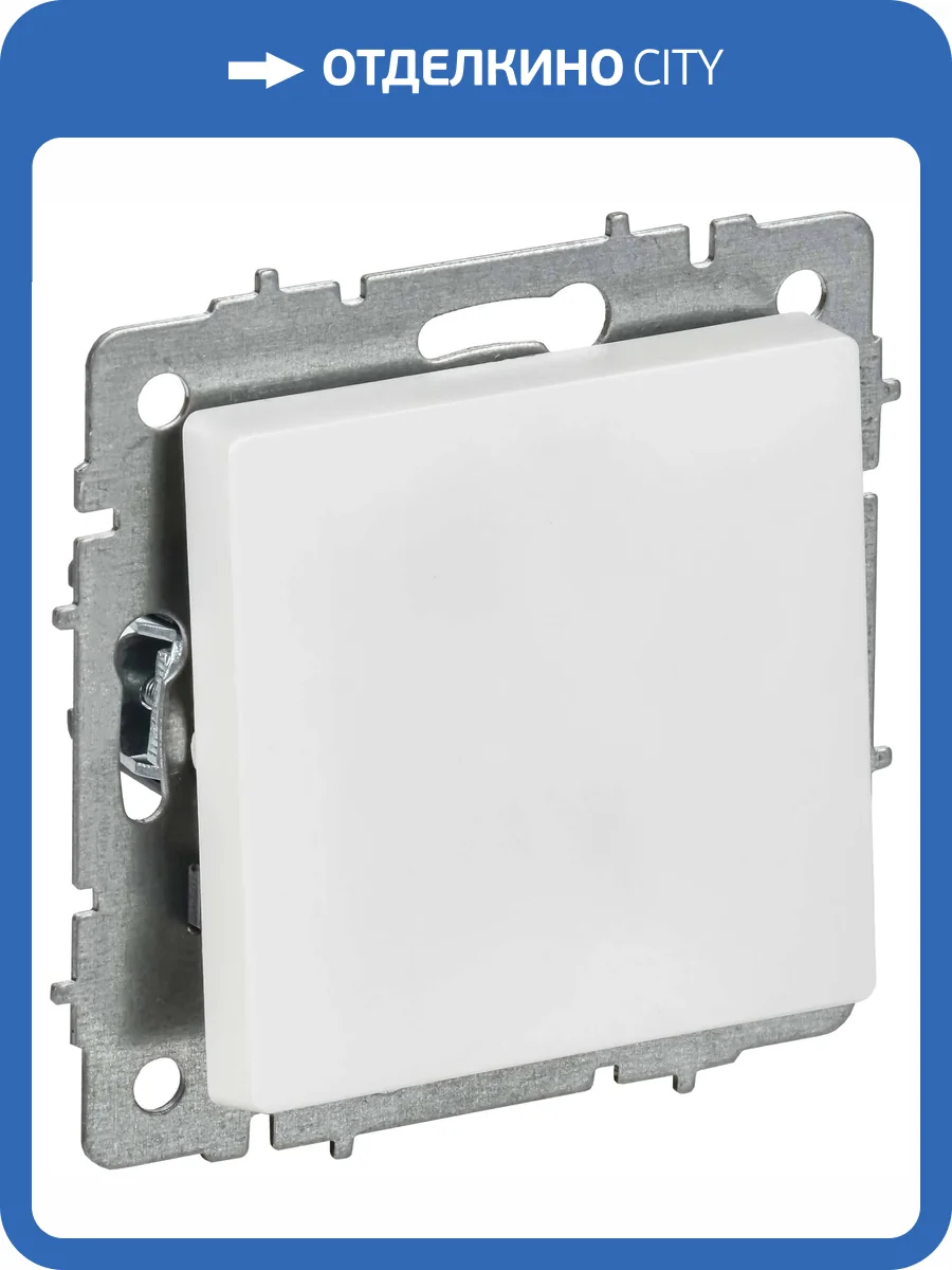 Выключатель 1-клавишный IEK Brite BR-V14-0-10-K91 арктический белый фото 7