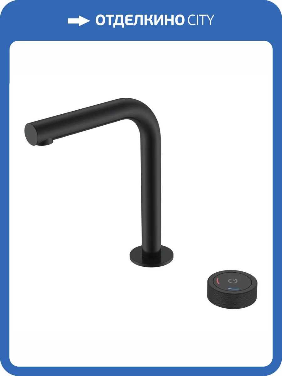 Смеситель для раковины Boheme Tech 158-B Black сенсорный фото 3