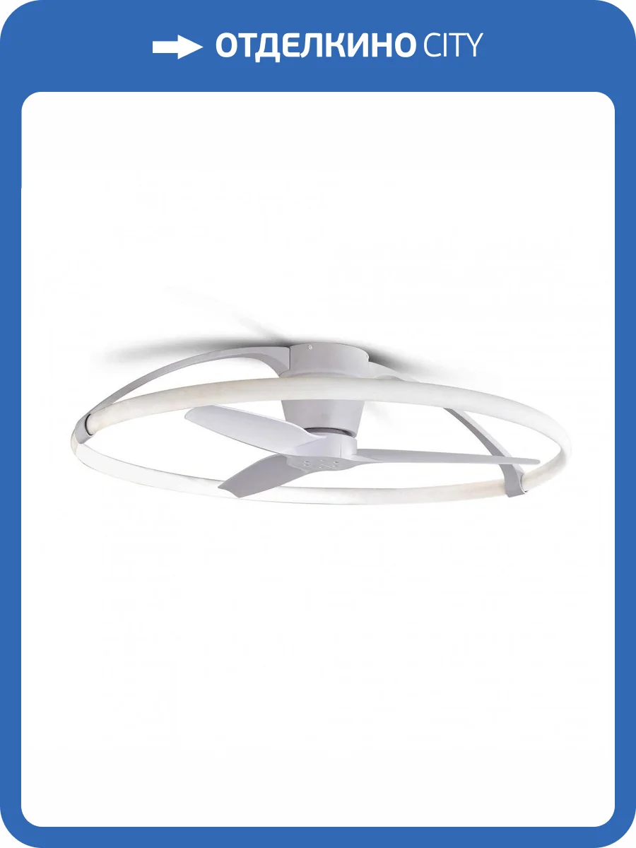 Потолочная светодиодная люстра-вентилятор Mantra Nepal 7530 фото 8