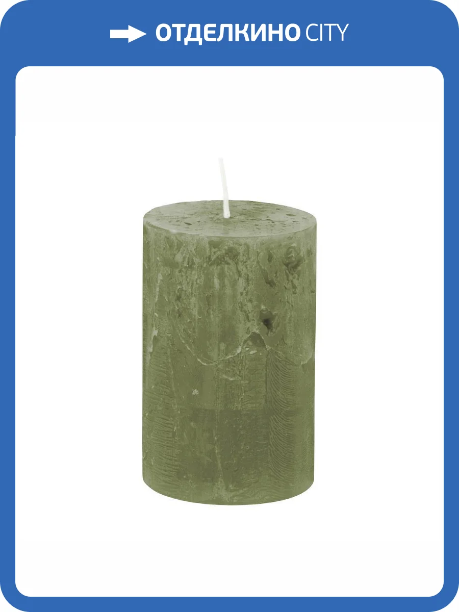 Свеча декоративная Eglo Glenbarr 422573 светло-зеленый парафин (7x11) фото 3