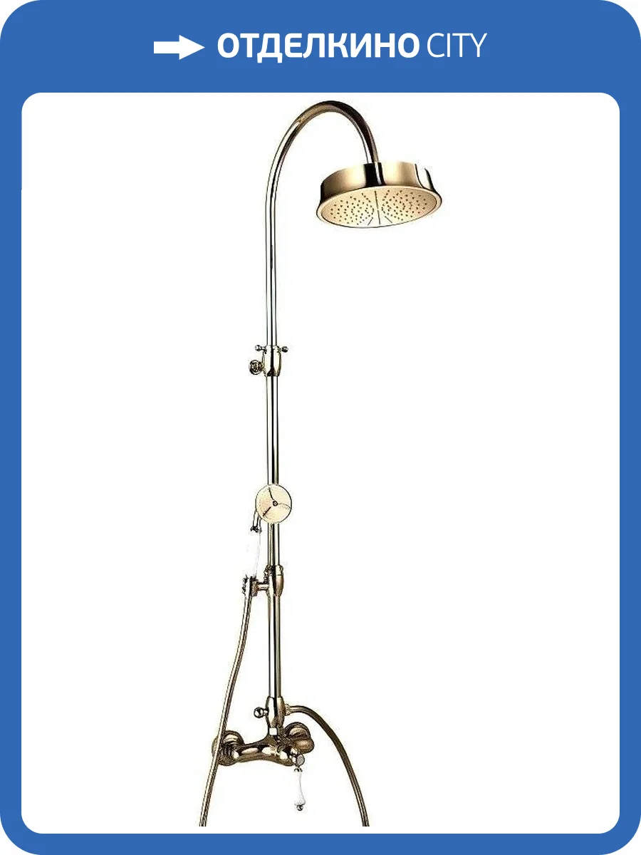Душевая стойка Cezares Margot MARGOT-CD-02-BI бронзовая фото 3