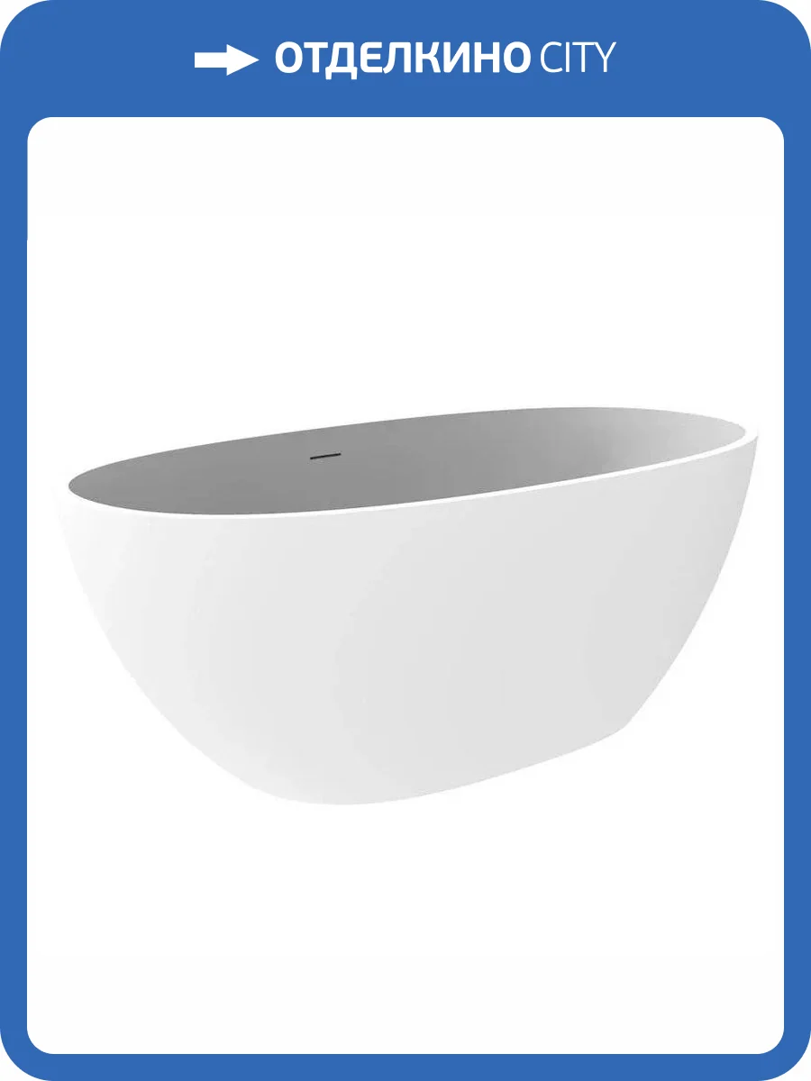 Ванна из искусственного камня Timo Solid LEMPI1800 180x79 фото 7