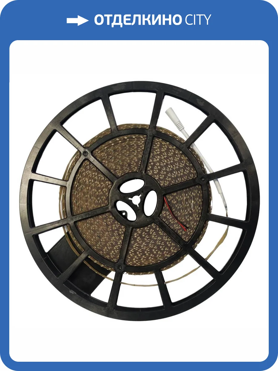 Светодиодная лента Apeyron 8,6W/m 84Led/m 2835SMD холодный белый 30M 00-374 фото 4