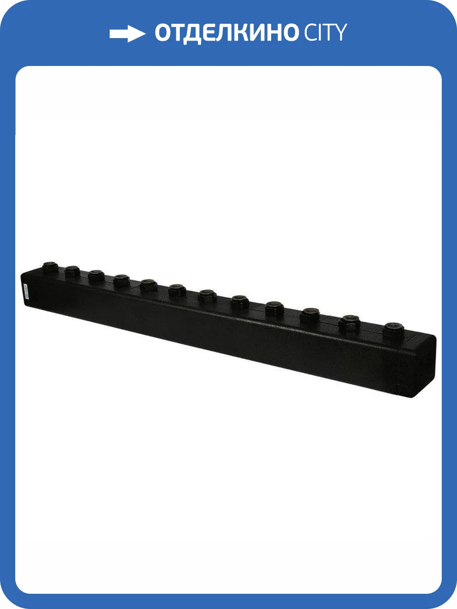 Коллектор Stout стальной распределительный 6 отопительных контуров. В теплоизоляции DN 25, SDG-0016-004006 фото 5