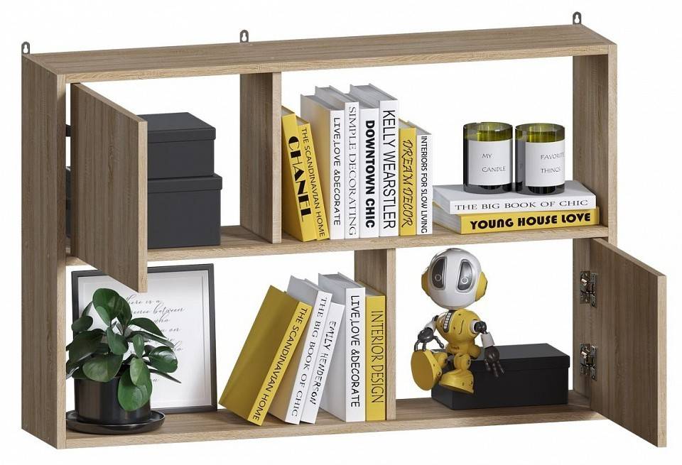 Полка настенная МФ Jazz ПД 1С ПД-1С Дуб сонома фото 2