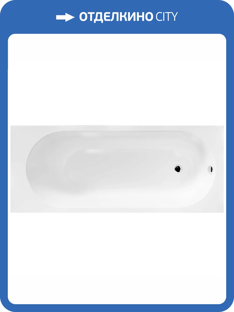 Акриловая ванна Creto Solly 160x70 с каркасом фото 7