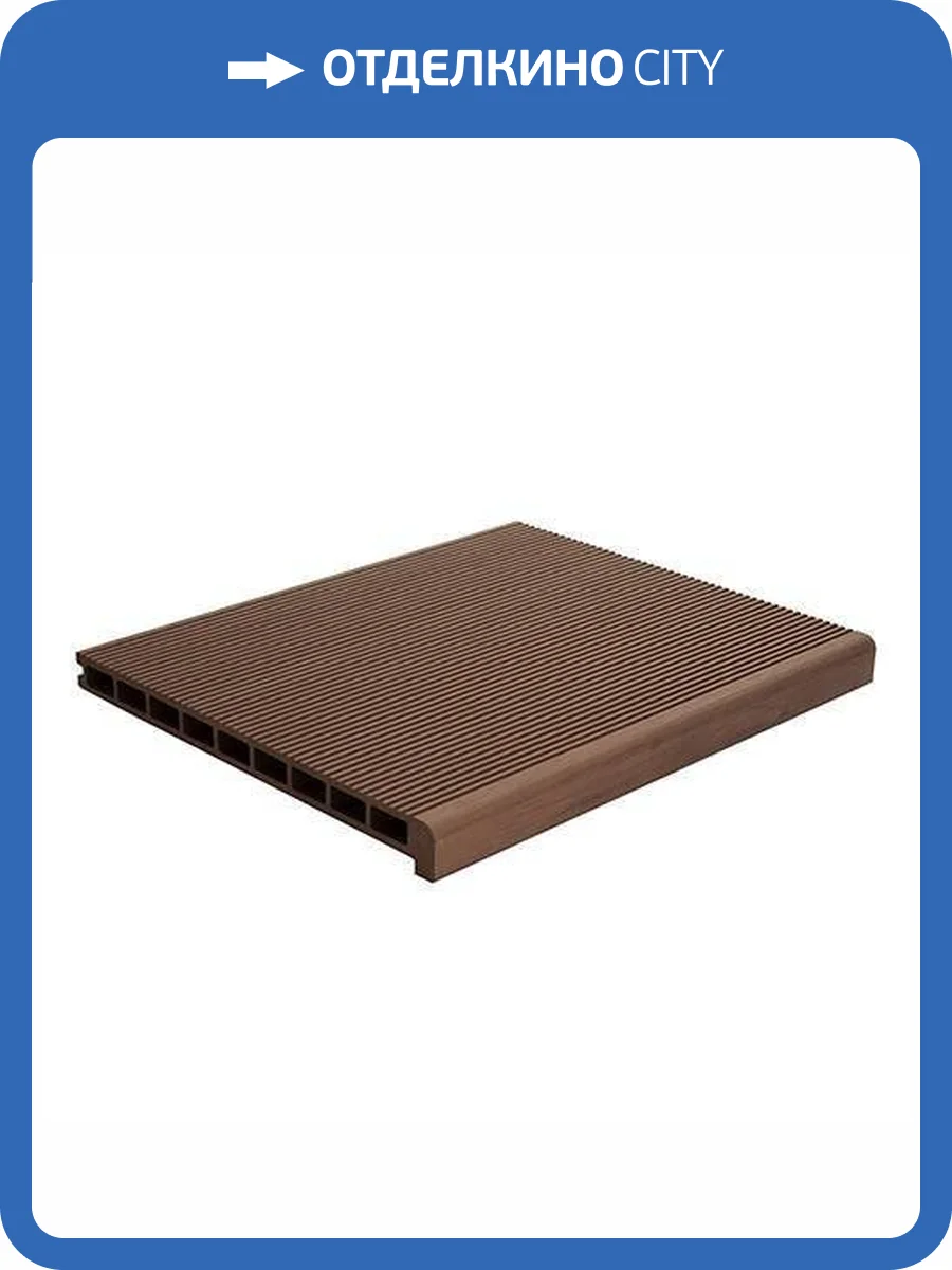 Ступень Alpendorf Шоколад 2000x320x25 фото 2