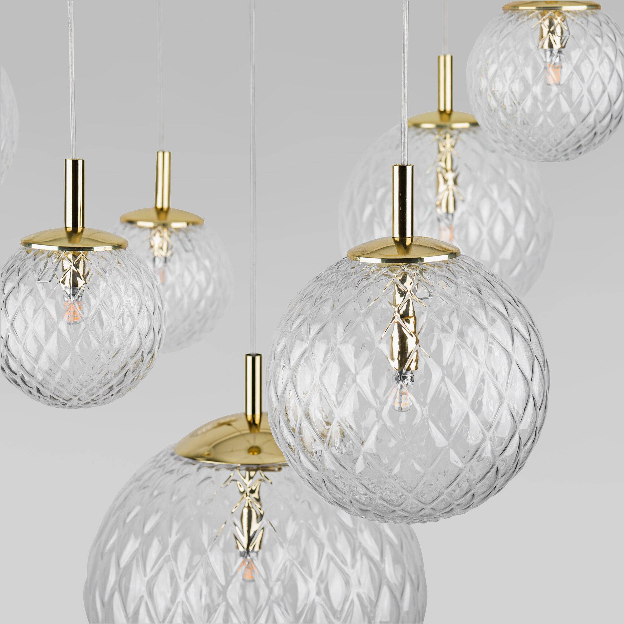 Подвесной светильник TK Lighting 4608 Cadix Gold фото 3