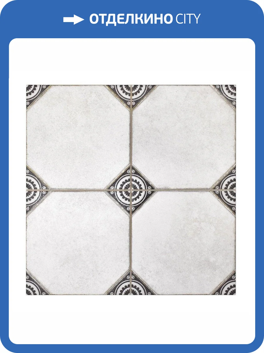 Керамогранит Realonda Ceramica Leeds Black 33x33 фото 4