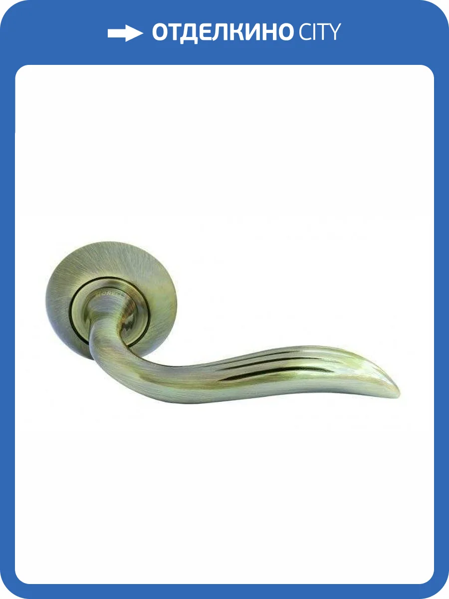 Дверная ручка Morelli MH-10 MH-10 AB (Античная бронза) фото 3