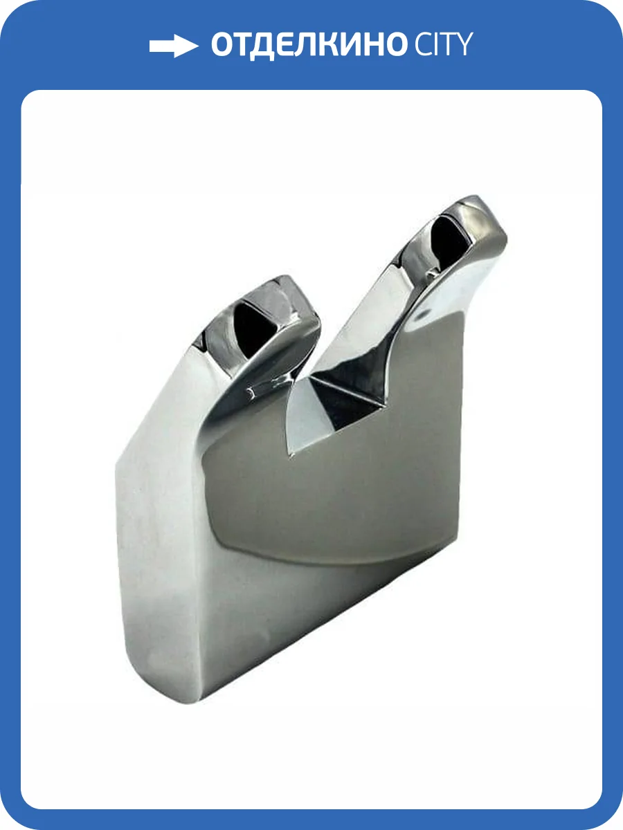 Крючок Bath Plus Terra C-97905A двойной, хром фото 2