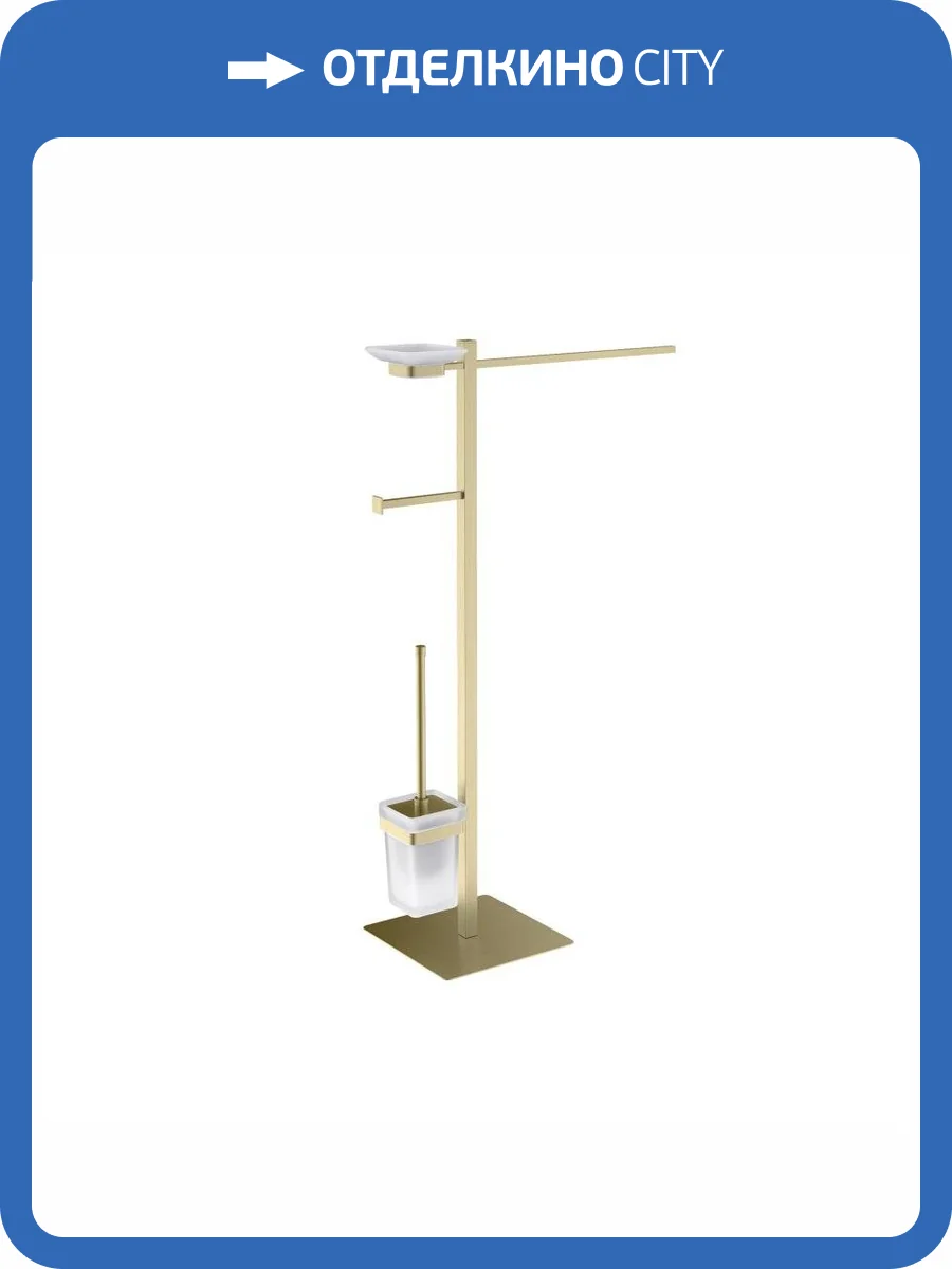Стойка в ванную комнату Timo Selene 17085/17 золото матовое фото 3