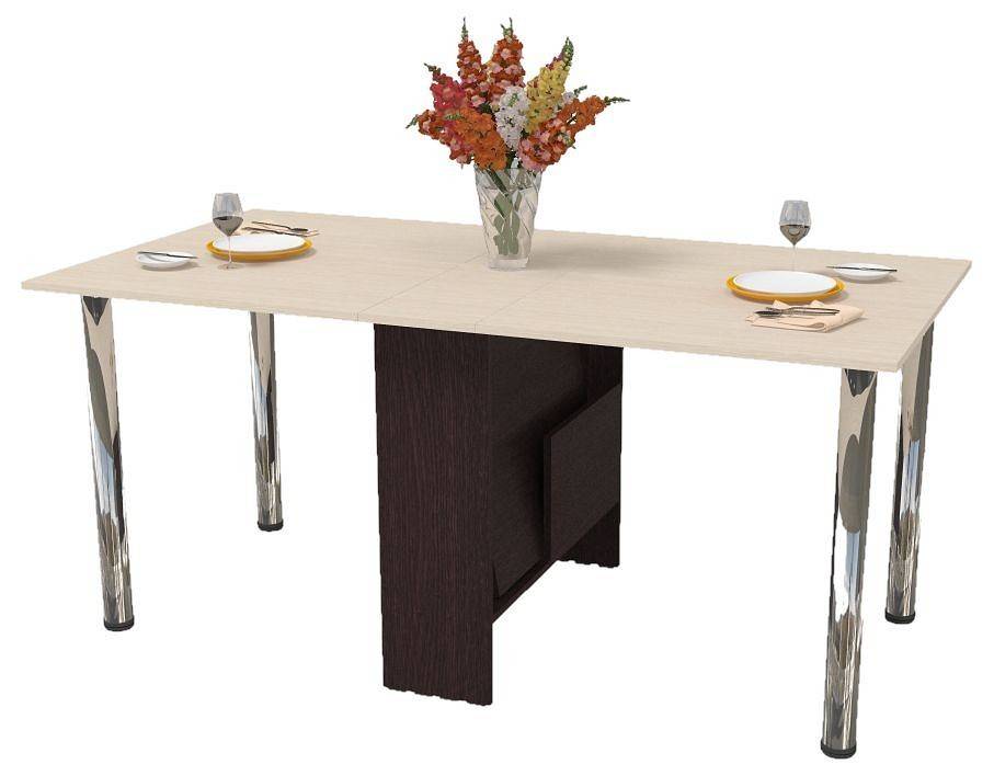 Стол-книжка МФ Jazz СТК 22ВМ СТК-22ВМ Венге Дуб молочный фото 2