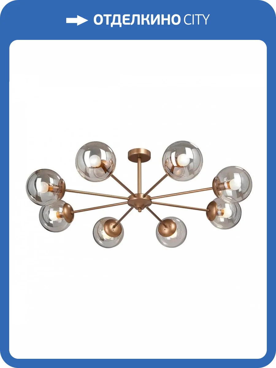 Потолочная люстра Vitaluce V4864-8/8PL фото 3