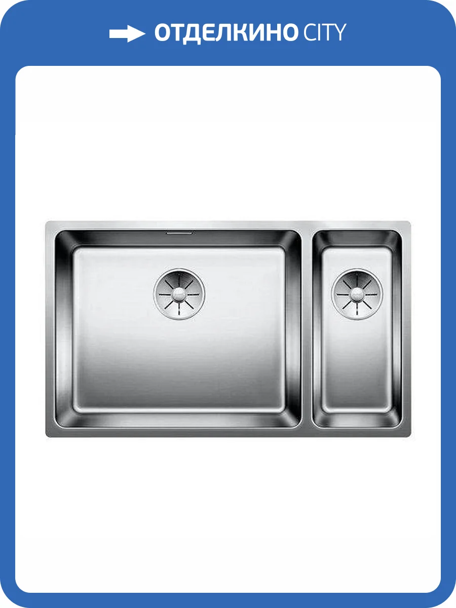 Мойка кухонная Blanco Andano 500/180-U 522991 нержавеющая сталь фото 7