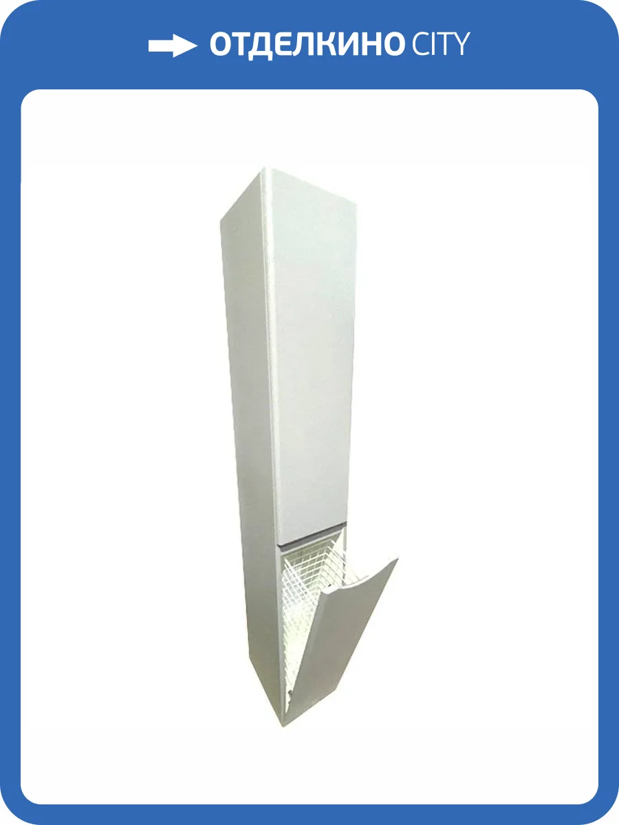 Колонна универсальная Style Line "Бергамо L" с корзиной, Люкс антискрейтч белый, PLUS фото 7
