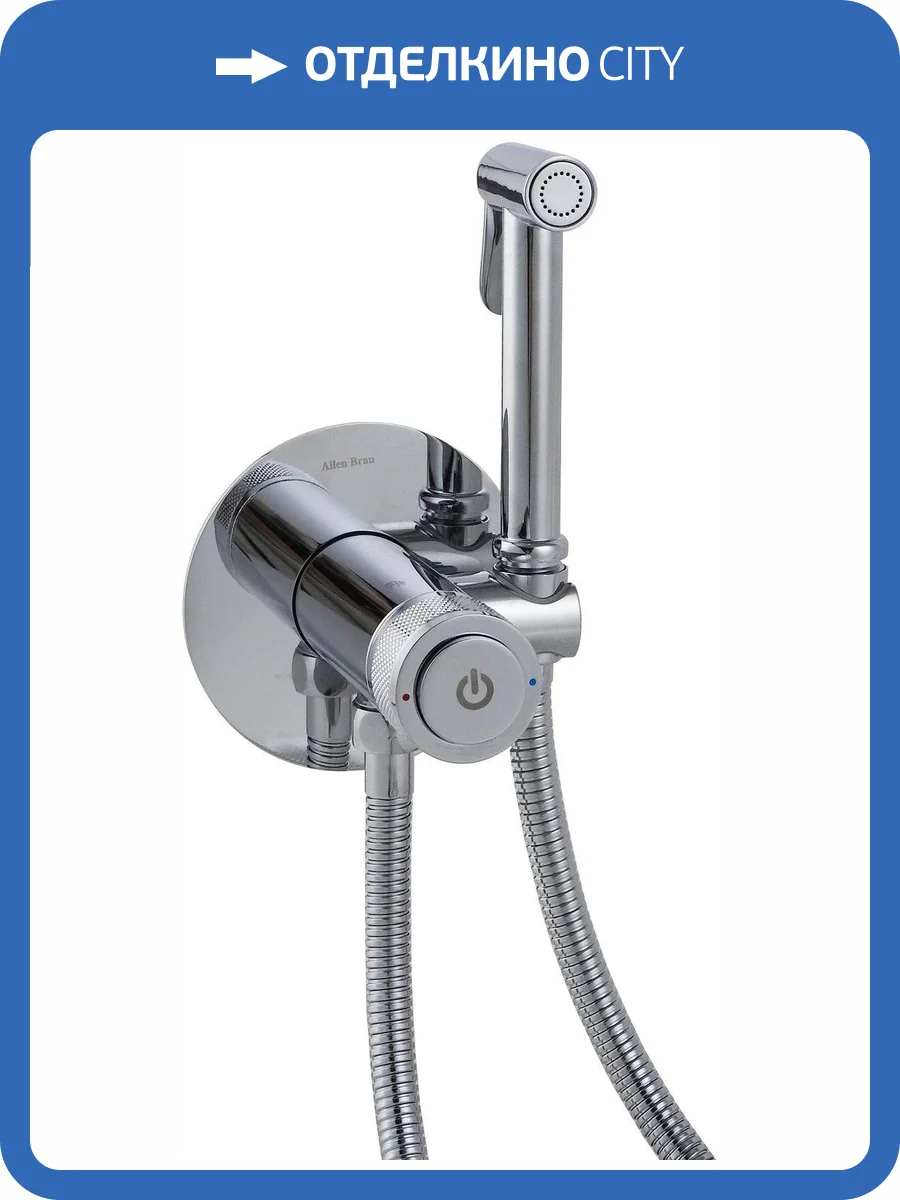 Гигиенический душ Allen Brau Liberty 5.33005-00 хром фото 6