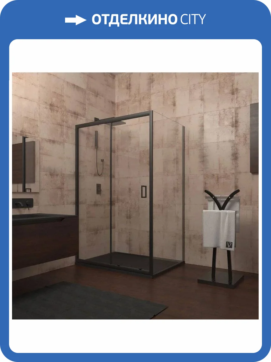 Душевой уголок Veconi Rovigo RV-046B 130x120 фото 4