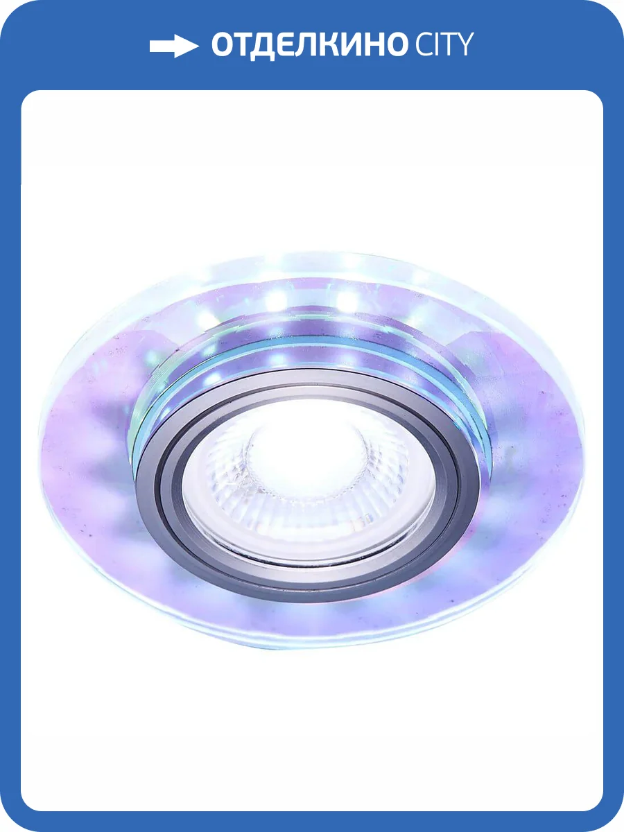 Встраиваемый светодиодный светильник Ambrella light Led S211 PR/WH фото 2