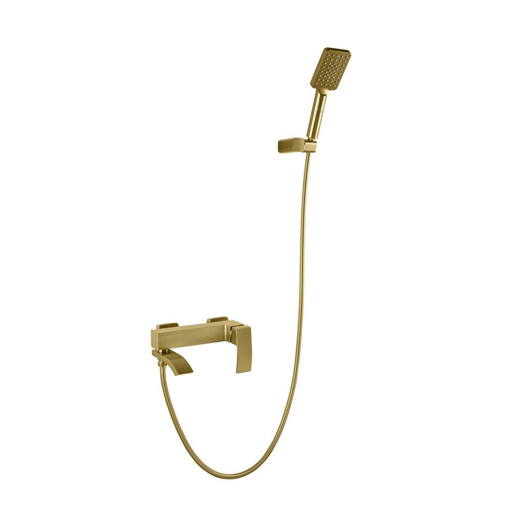 Смеситель для ванны Filarete Waterfall FL2110MG матовое золото фото 7