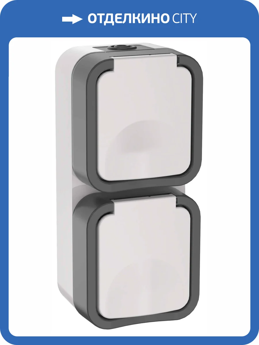 Розетка 2-местная IEK Tors TS-R26-16-55-V-K41 белый фото 3