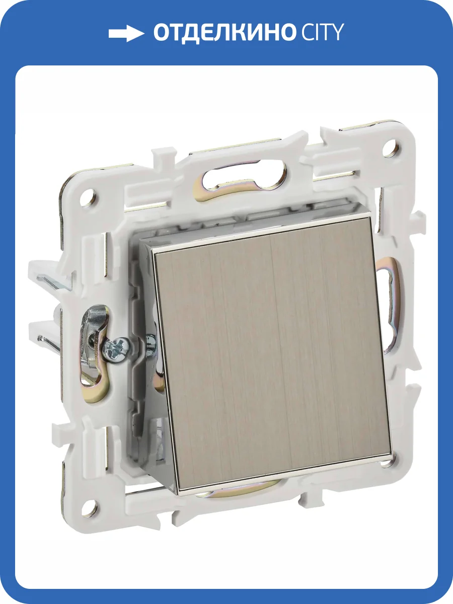 Вывод кабеля IEK Skandy SK-VK10-0-K50 никель фото 7