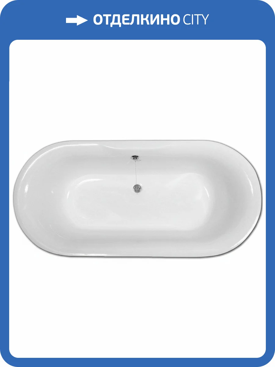 Ванна из искусственного камня Фэма Феррара 3 170x80 с ножками фото 8