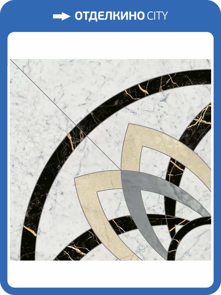 Декор Italon Шарм Экстра 620120000076 Каррара Розон Анголо Люкс 60x60 фото 18