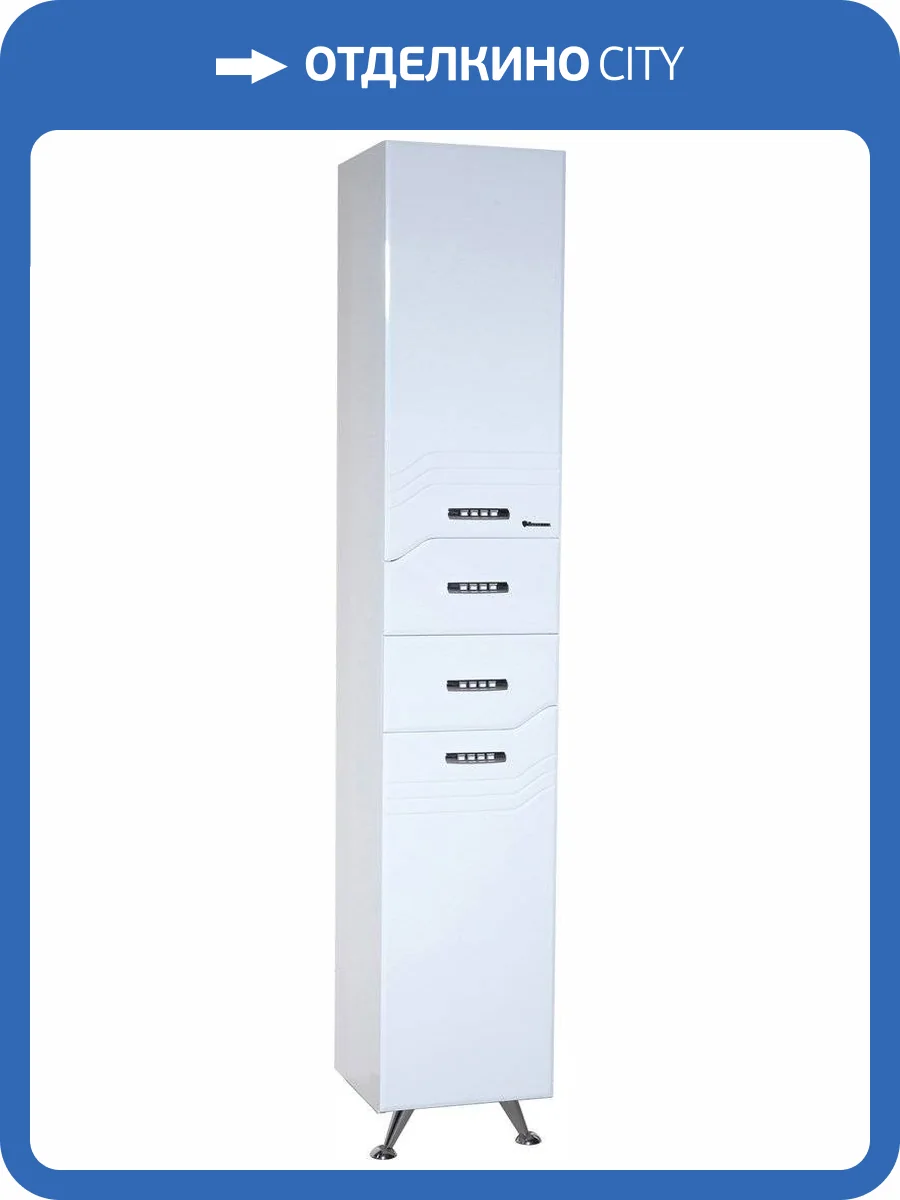 Шкаф-пенал Bellezza Дрея 35 универсальный фото 3