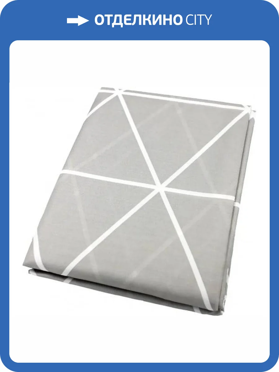 Штора для ванной Bath Plus Grebo ch-21305 180x180, белый, серый фото 2