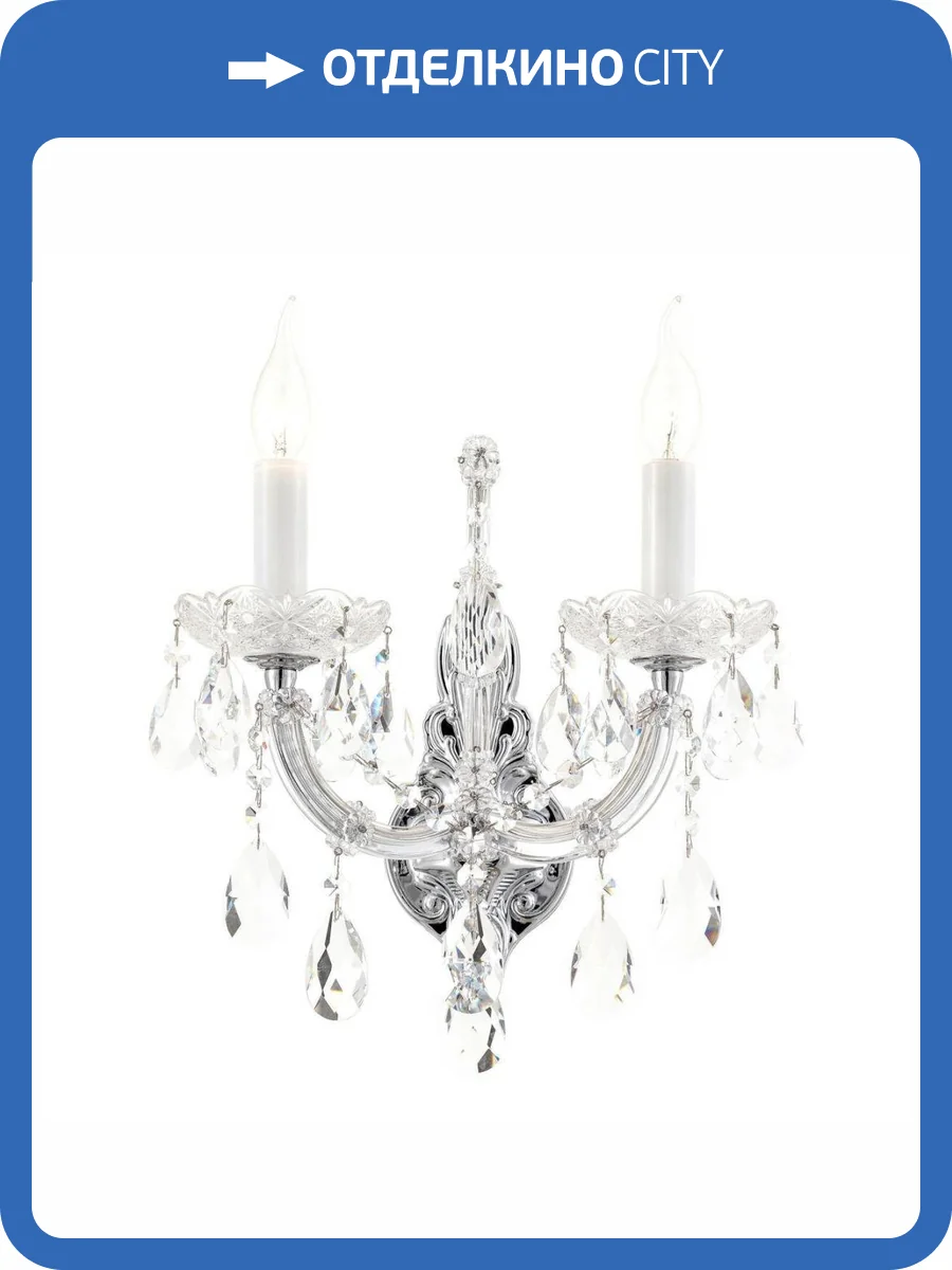 Бра iLamp Diamond W6071-2 CR+CL фото 2