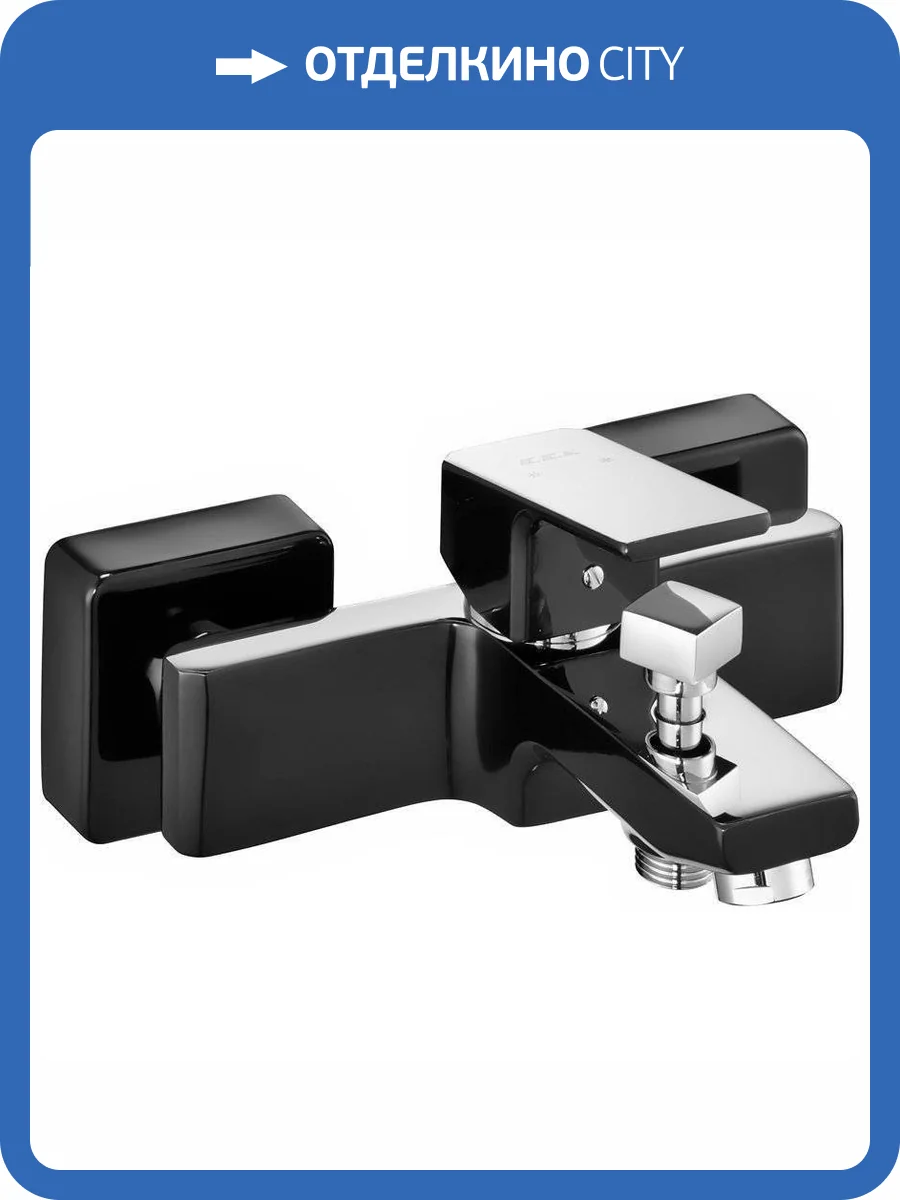 Смеситель для ванны E.C.A. Tiera 103502469EX фото 3