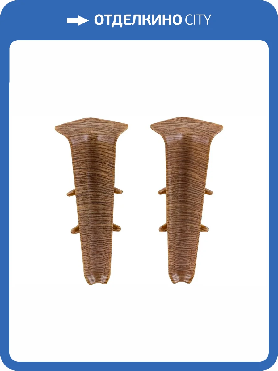 Внутренний угол Ideal Деконика D85 211 Дуб Рустик 85 мм фото 2