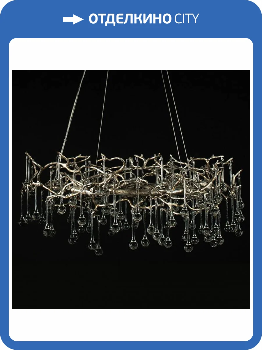 Подвесная люстра Loft IT Bijout 10068/800 SG фото 7
